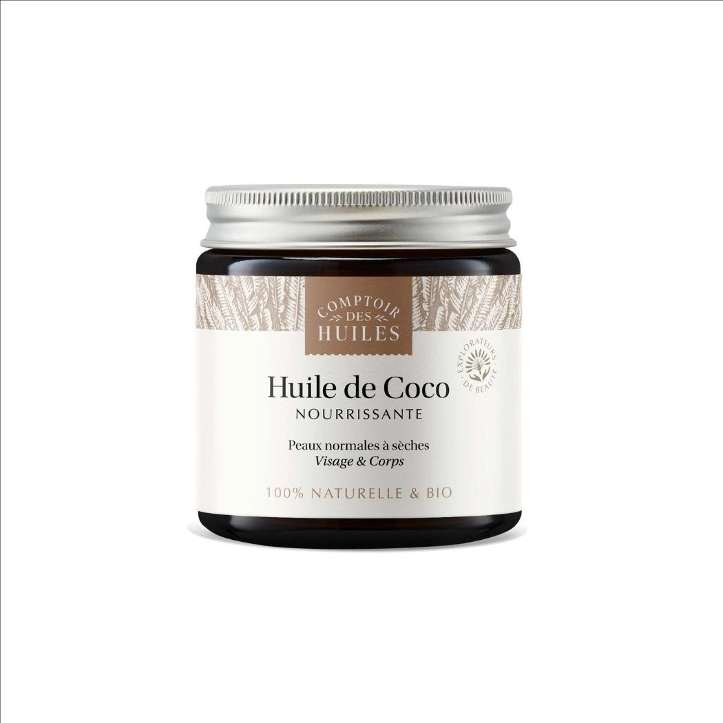 Huile de Coco BIO – Soin Naturel Visage, Corps & Cheveux | 50 ml