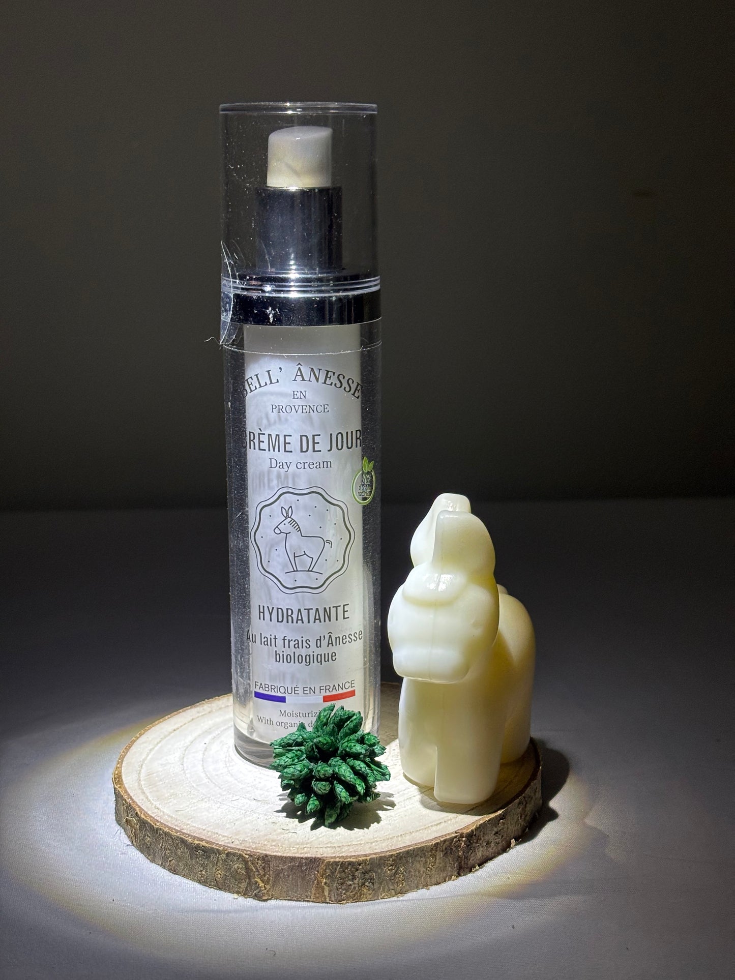 Crème de Jour au Lait d’Ânesse BIO – Soin Visage Hydratant & Protecteur