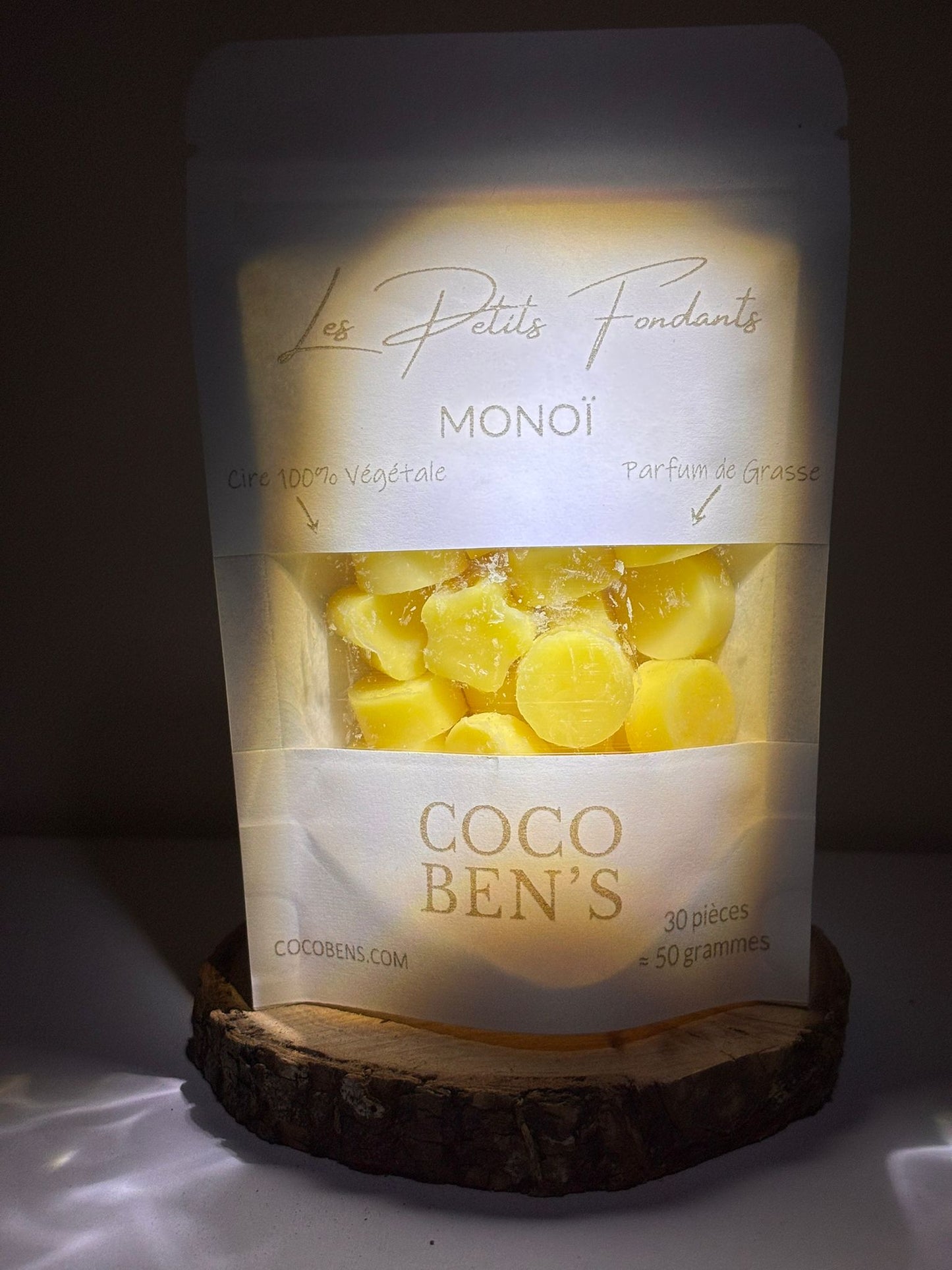 Fondants parfumés - Parfum de Grasse - Monoï