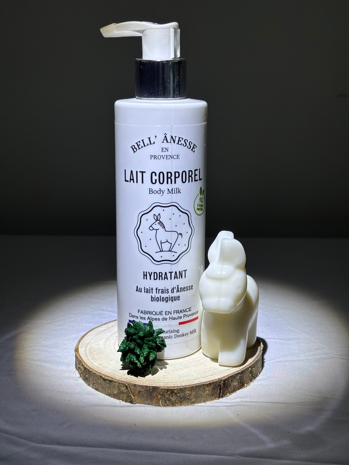 Lait Corps au Lait d’Ânesse BIO – Hydratant & Apaisant