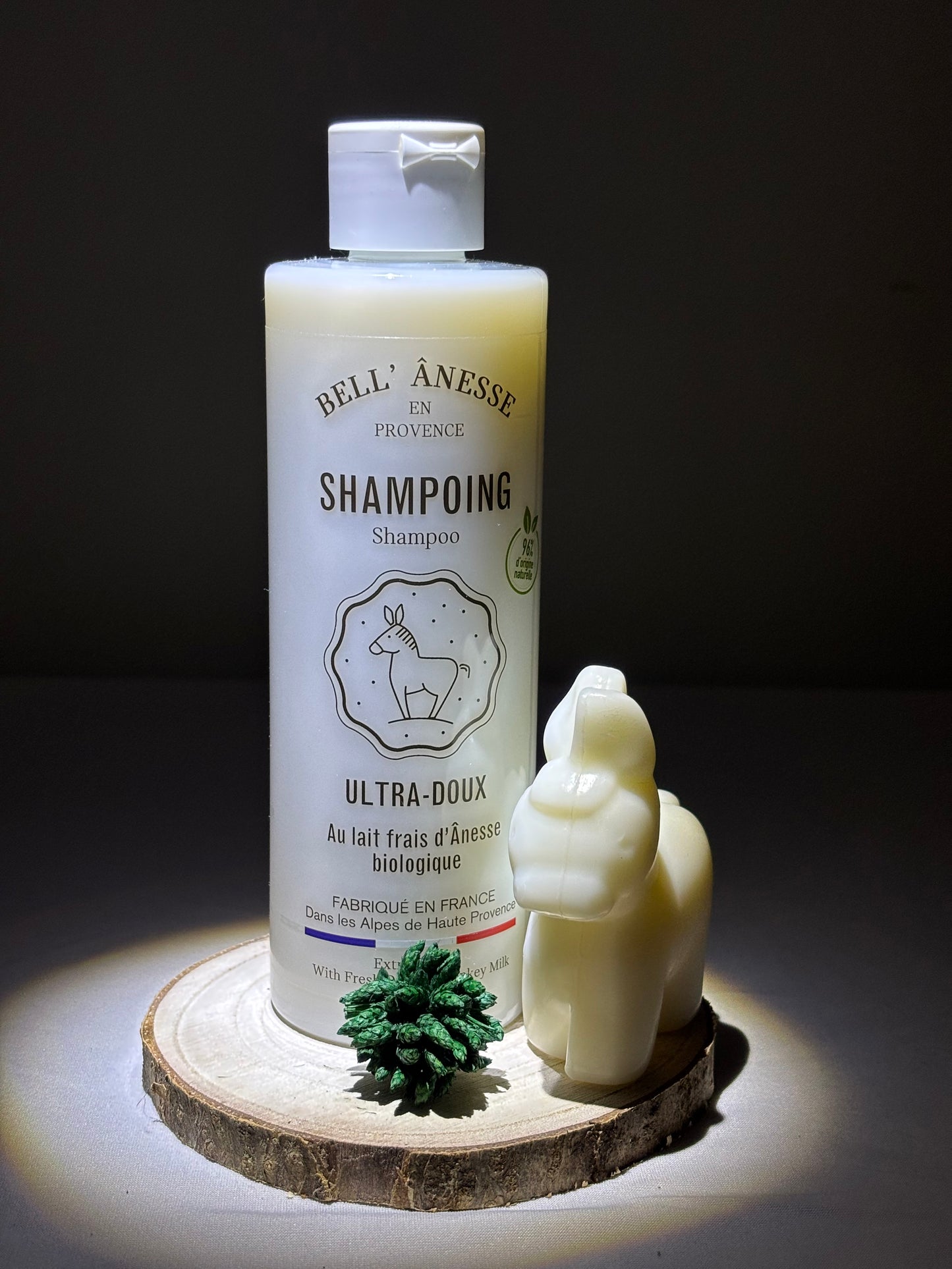 Shampoing au Lait d’Ânesse Bio – Doux & Naturel | 250 ml