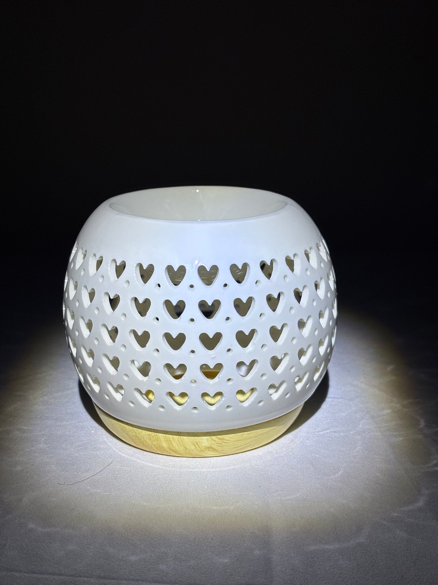 Brûle-Parfum Céramy Cœur – Diffuseur Romantique & Relaxant