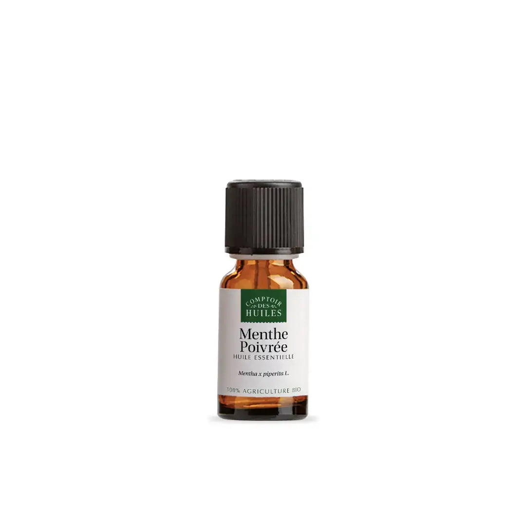 Huile Essentielle de Menthe Poivrée BIO – Fraîcheur & Vitalité | Synergie des Sens