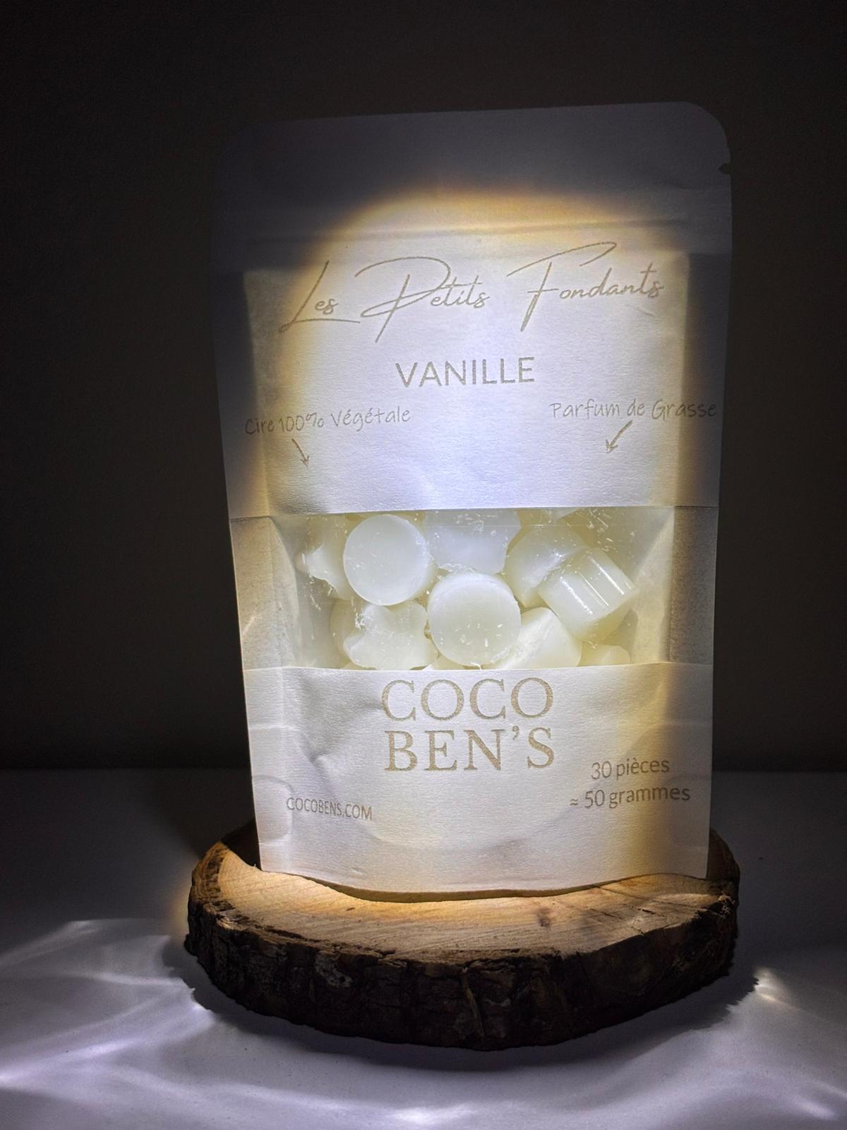 Fondants parfumés - Parfum de Grasse - Vanille