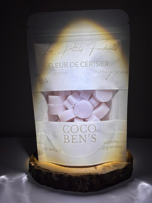 Fondants parfumés - Parfum de Grasse - Fleur de cerisier