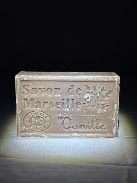 Savon de Marseille Bio à l’Huile d’Olive – Parfum Vanille