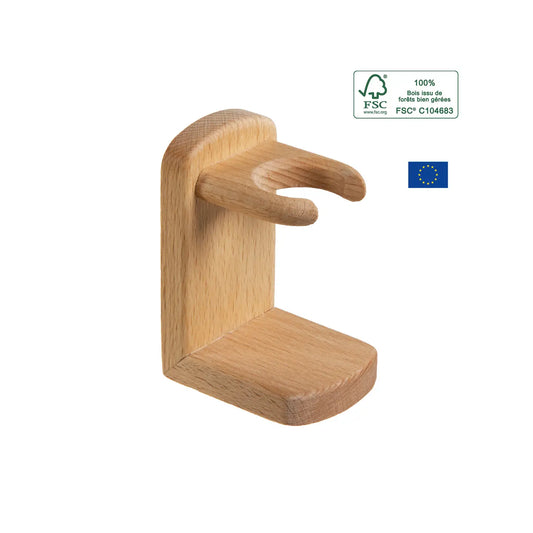 Porte-Blaireau en Bois 