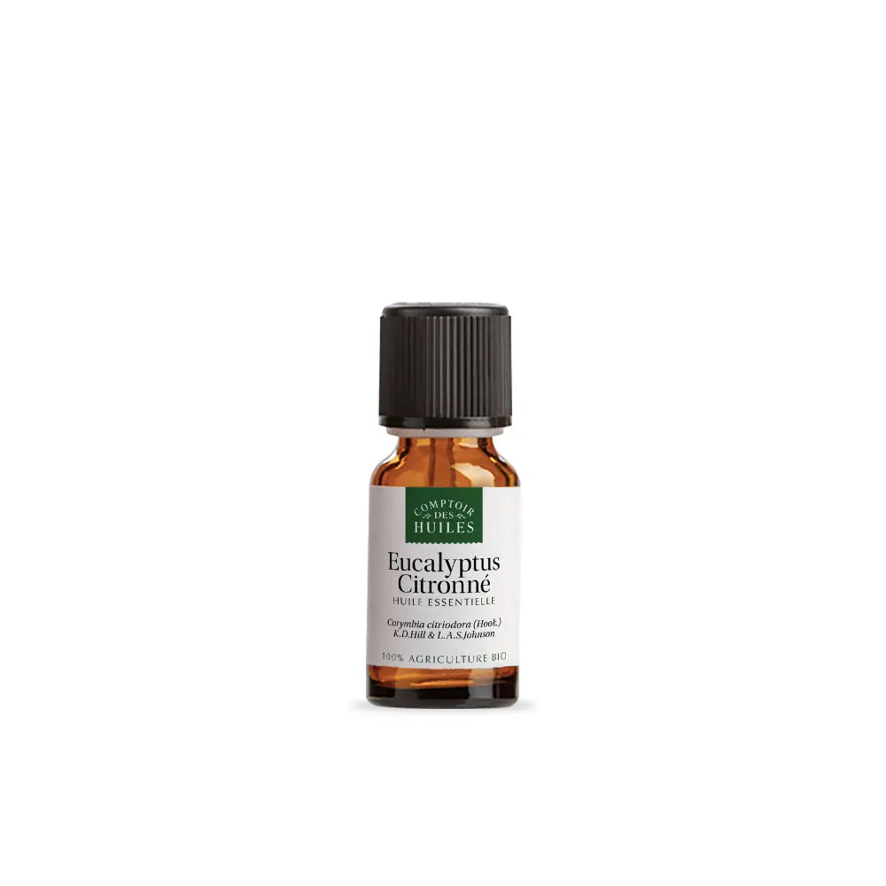 Huile Essentielle d’Eucalyptus Citronné BIO – Pure & Naturelle | Synergie des Sens