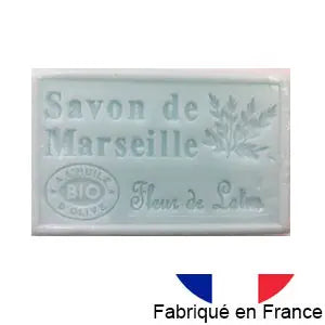 savon de Marseille fleur de lotus