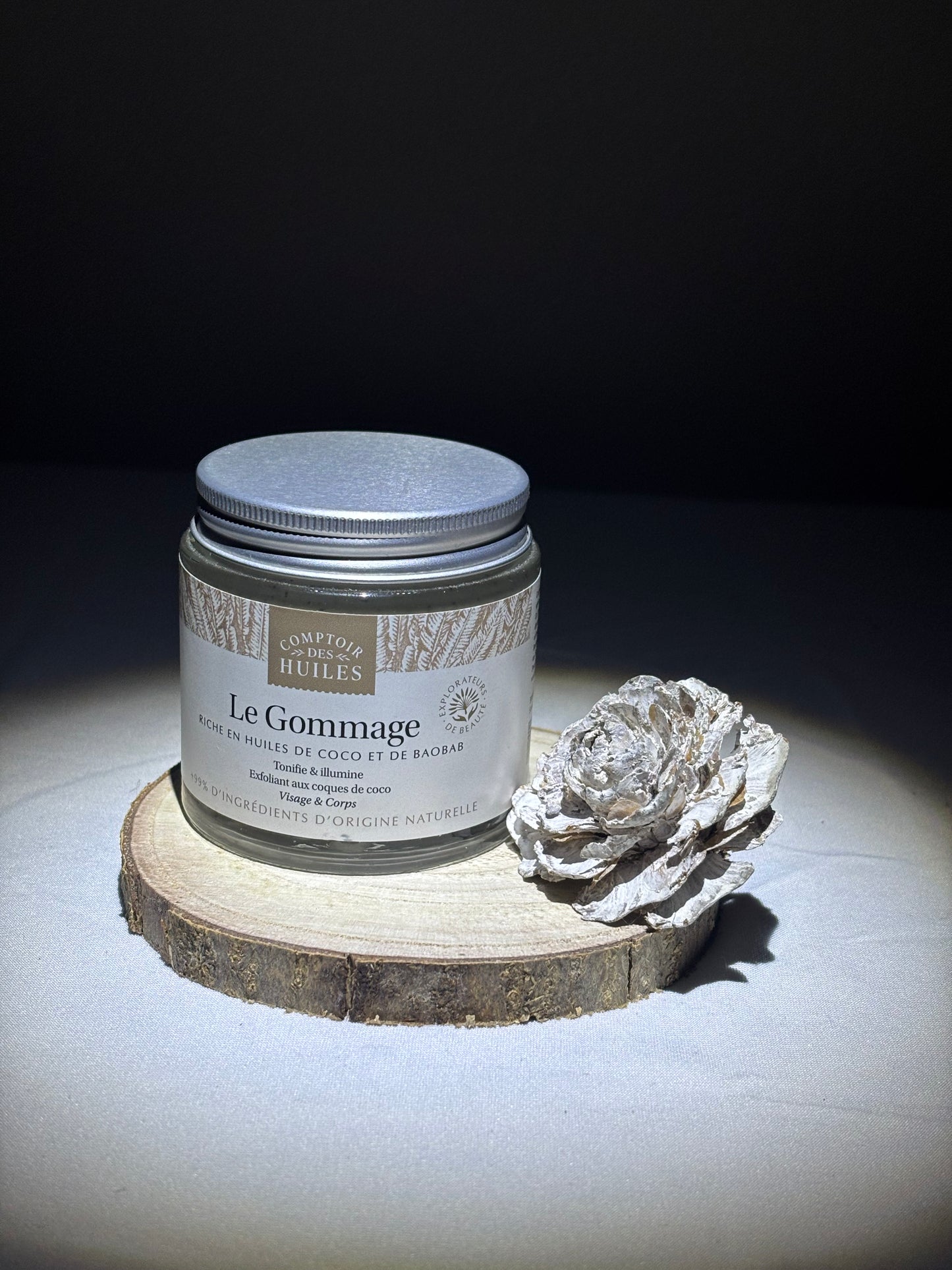 Gommage Corps BIO à l’Huile de Coco & Baobab – Exfoliant Naturel Douceur | 100 ml