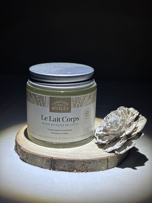 Lait Corps BIO à l’Huile de Coco – Soin Hydratant & Naturel | 100 ml