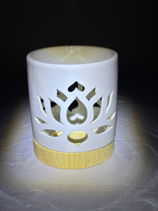 Brûle-Parfum Céramy Nénuphar – Élégance Florale & Bien-Être