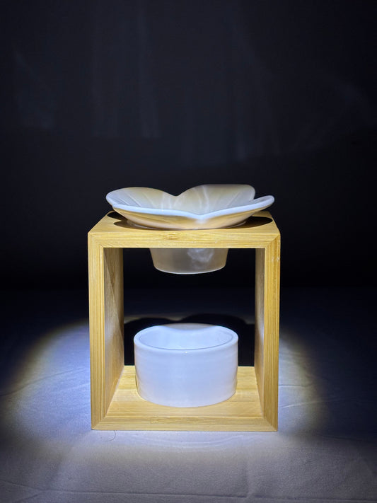 Brûle-Parfum Naturéa Plumeria – Diffuseur Naturel & Élégant